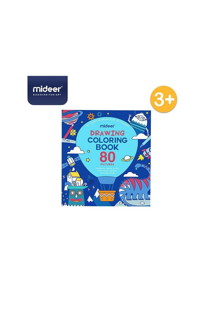 Coloring Book - Blue Mideer Art & Craft