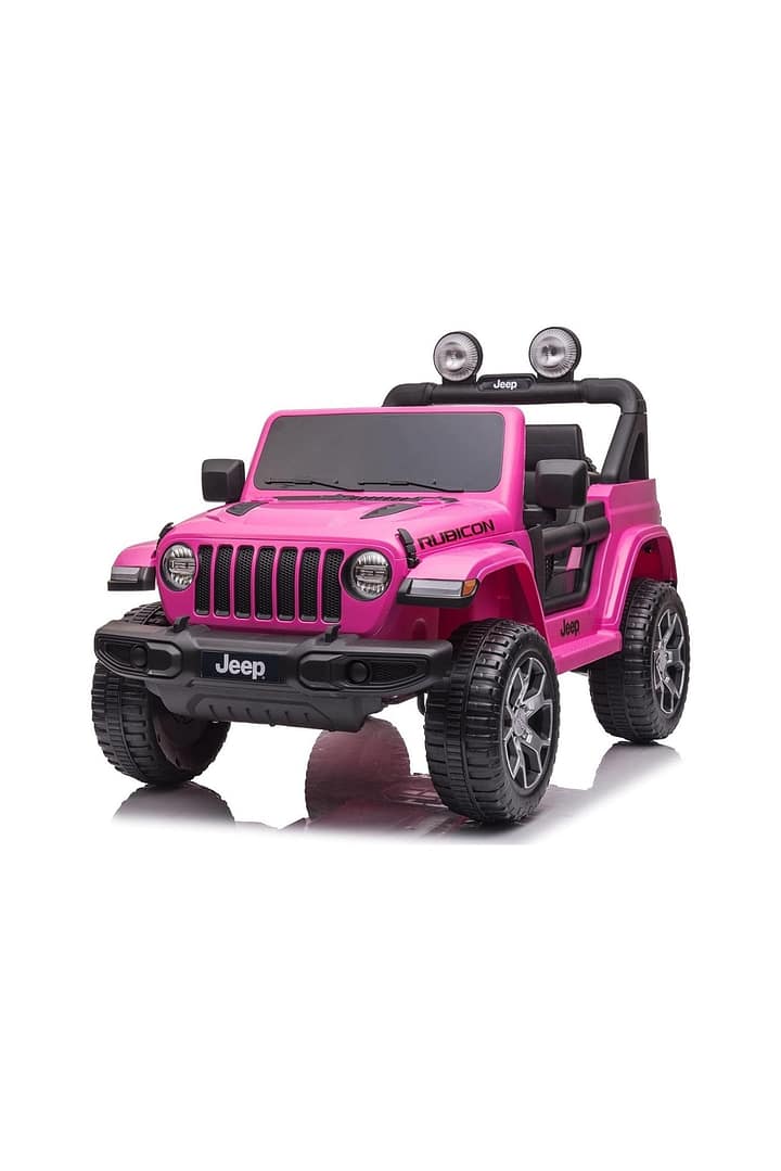Jeep Kids Rubicorn 2 Seater Electric Car - Pink (12V) Jeep Electric Car