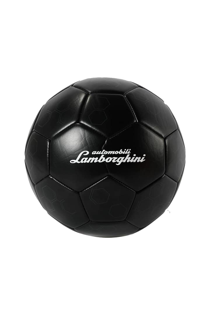 Lamborghini #2 Machine Sewing Pvc Soccer Ball - Black Lamborghini Sports