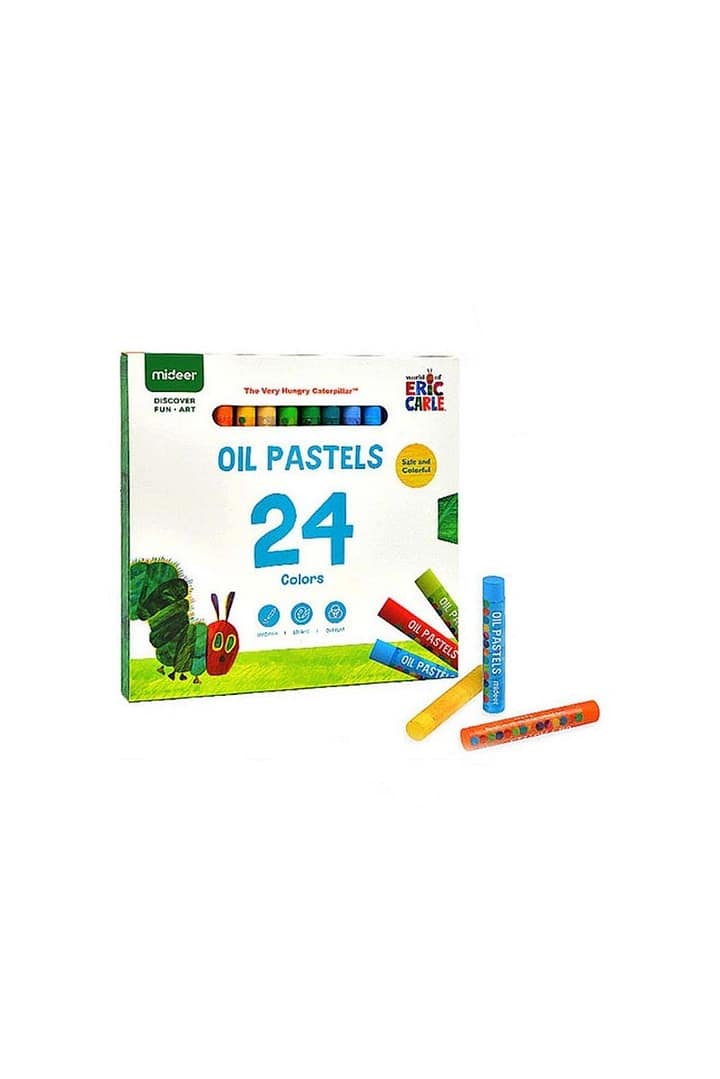 Oil Pastels - 24 Colors Mideer Art & Craft