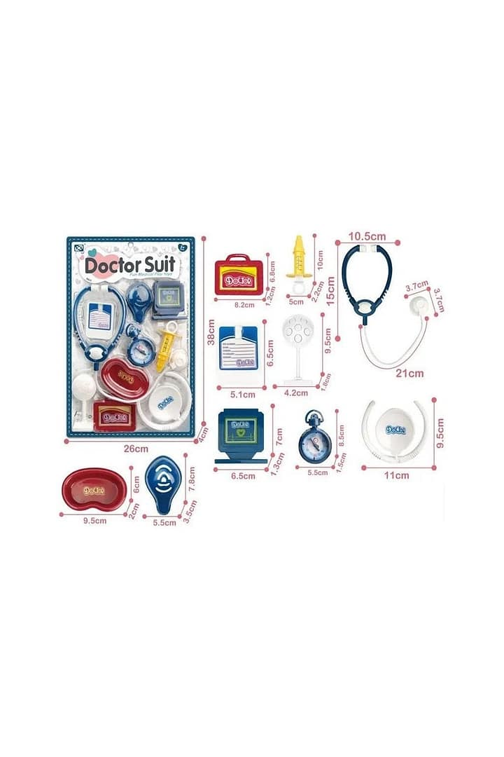 Sam Toys-Doctor Set-10 Accessories – Sam Toys Sam Toys-Doctor Set-10 Accessories Sam Toys Early Education