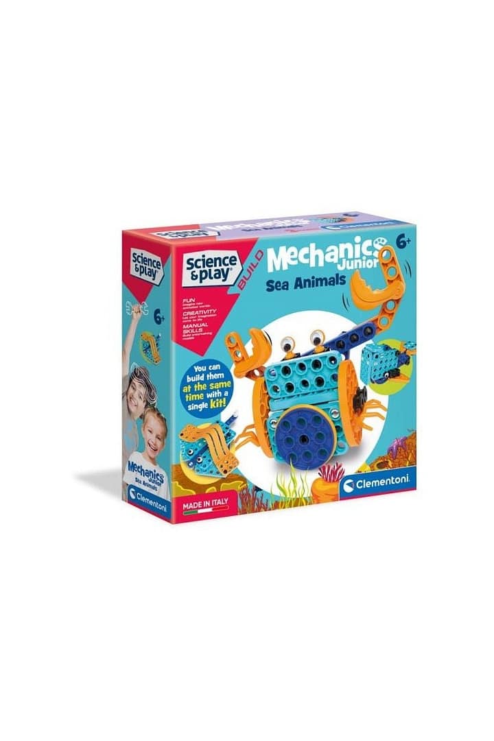 Sea Animals Assemply Kit – Clementoni Sea Animals Assemply Kit Clementoni Early Education