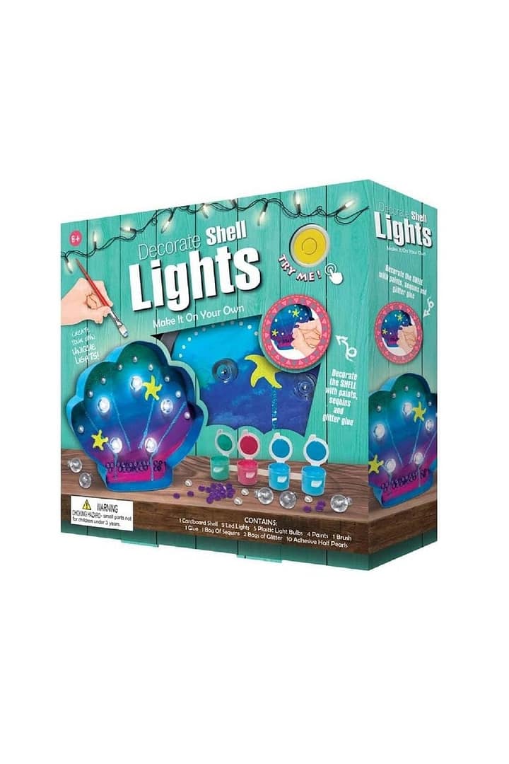 Sew Star – Decorate Your Own String Lights LED Kit – Shell – Sew Star Sew Star - Decorate Your Own String Lights LED Kit - Shell Sew Star Art & Craft