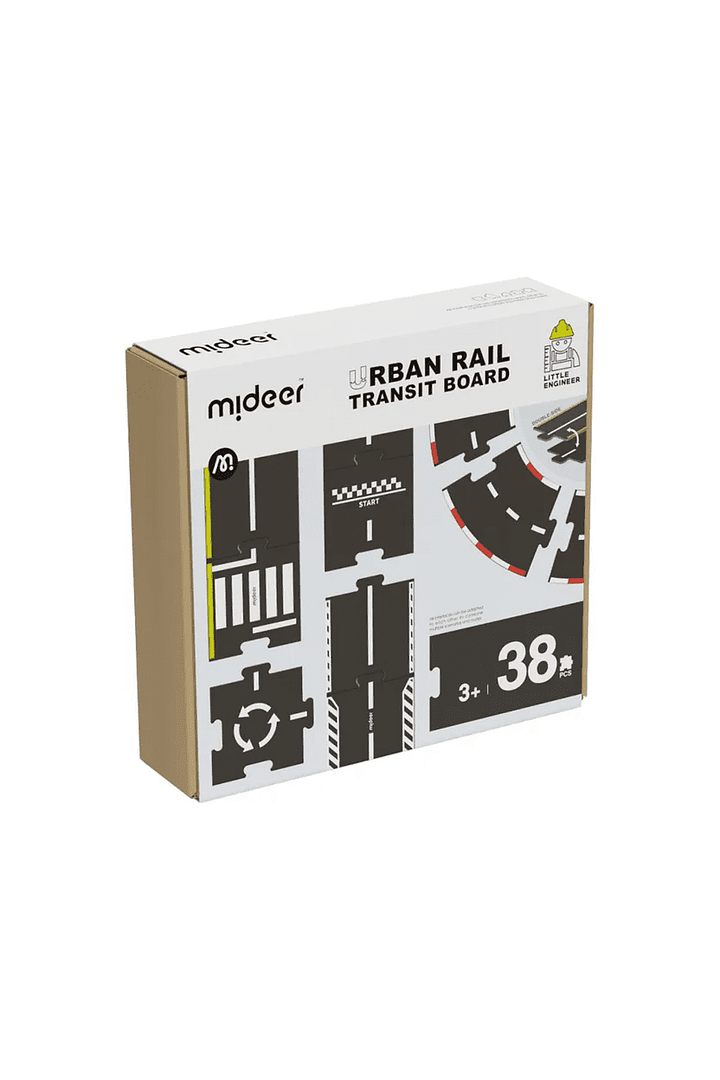 Urban Road Set – 38 Pcs – Mideer Urban Road Set - 38 Pcs Mideer Puzzles