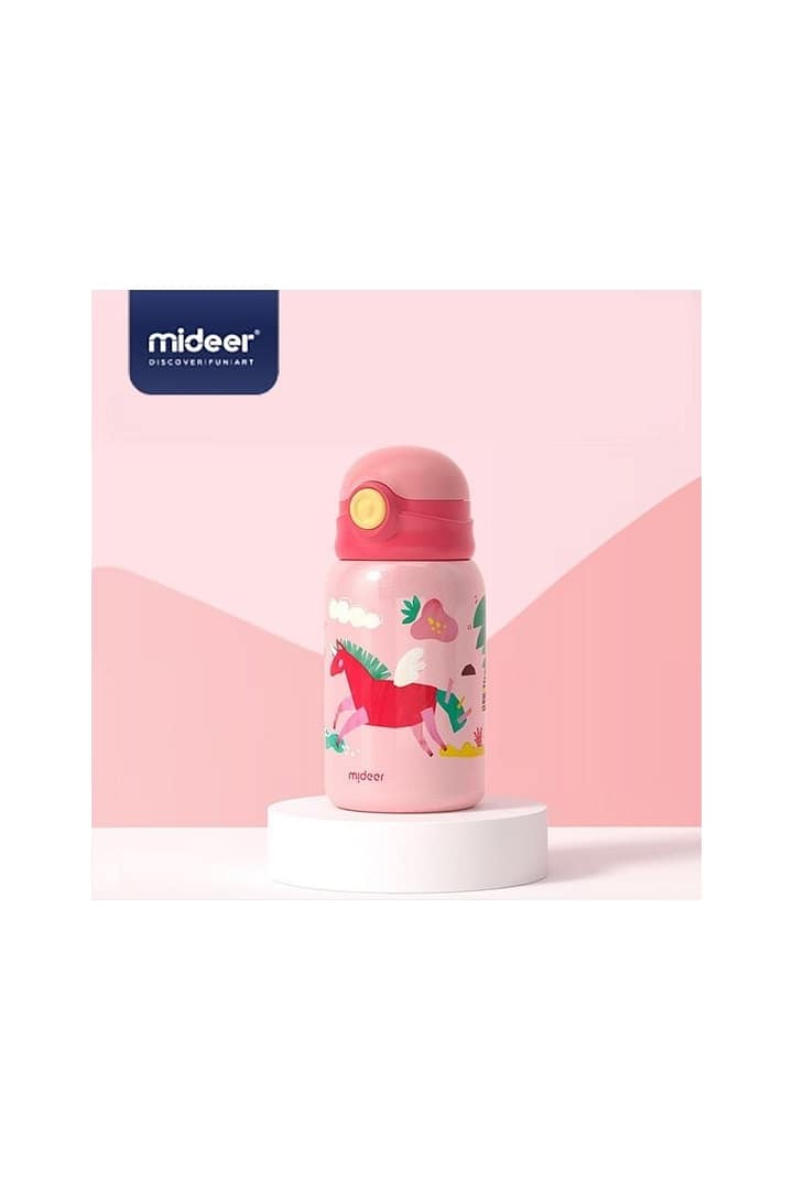 Vacuum Insulated Bottle - Unicorn - 450Ml Mideer Feeding