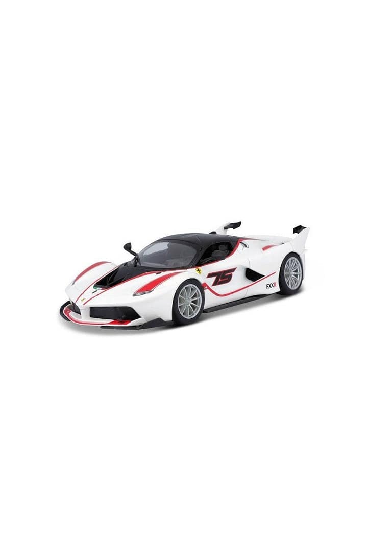 Bburago 1/24 Ferrari FXX-K #75 Diecast Model Car (White) – Bburago Bburago 1/24 Ferrari FXX-K #75 Diecast Model Car (White) Bburago Cars & Toys