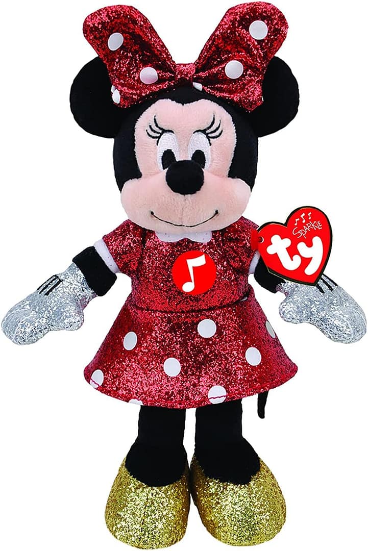 Ty Disney Minnie S.Sparkle Red With Sound Medium – Disney Ty Disney Minnie S.Sparkle Red With Sound Medium Disney Stuffed Animals