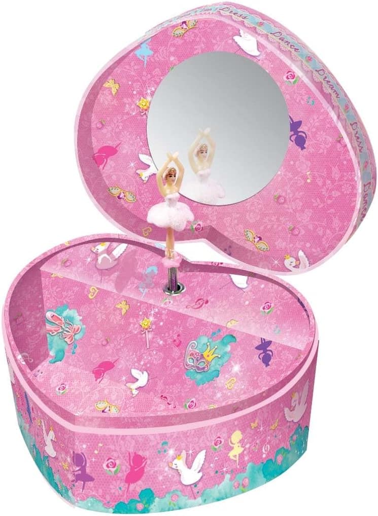Heart Shape Musical Jewelry Box – Pecoware Heart Shape Musical Jewelry Box Pecoware Musical Toys