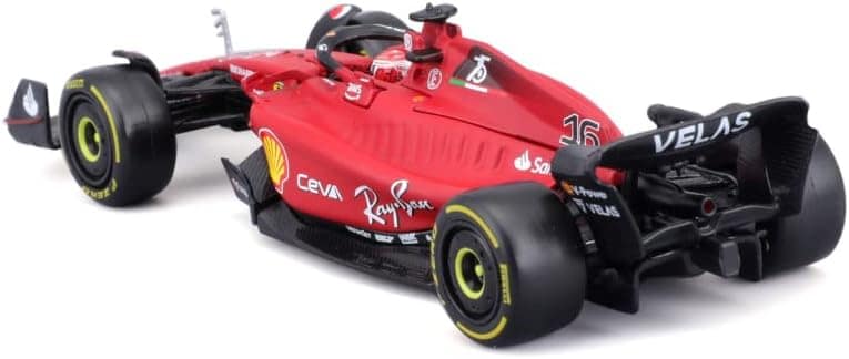 F1 Ferrari F1-75 Leclerc #16 2022 Formula 1 Acrylic 1/43 Scale Model by Bburago – Bburago F1 Ferrari F1-75 Leclerc #16 2022 Formula 1 Acrylic 1/43 Scale Model by Bburago Bburago Cars & Toys