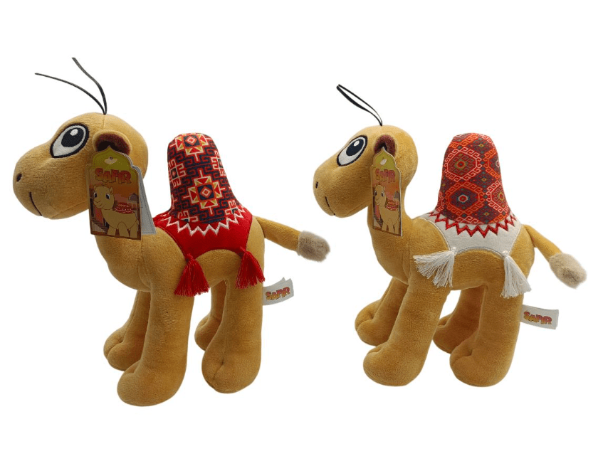 Safir - Camel Safir 25cm 10-Inch 2 Assorted Safir Stuffed Animals
