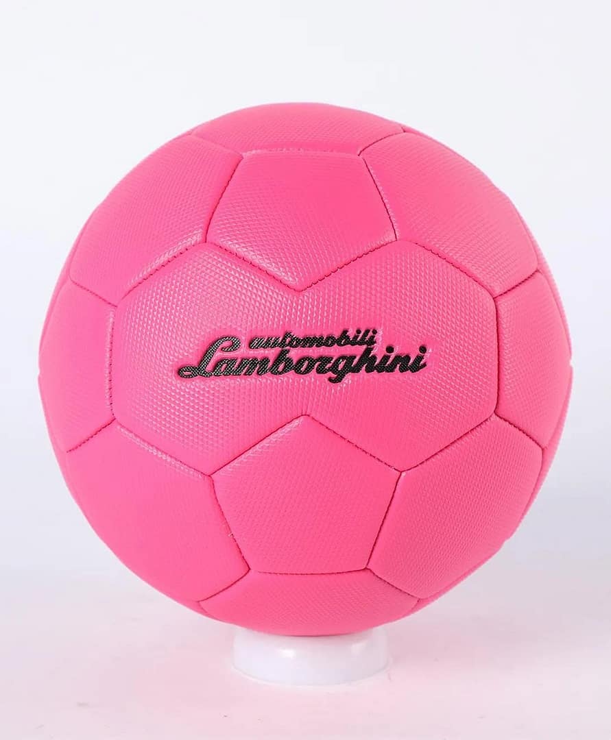 Lamborghini No.5 Pvc Soccer Ball-Pink (Size 5) Lamborghini Sports