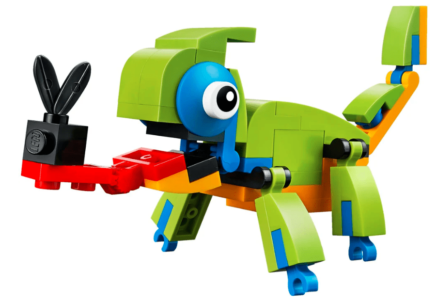 Lego Colorful Chameleon Lego Building Sets